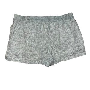 Columbia lightweight shorts gray green 4” large L